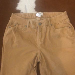 Crown & Ivy Tan Light-Weight Pants
